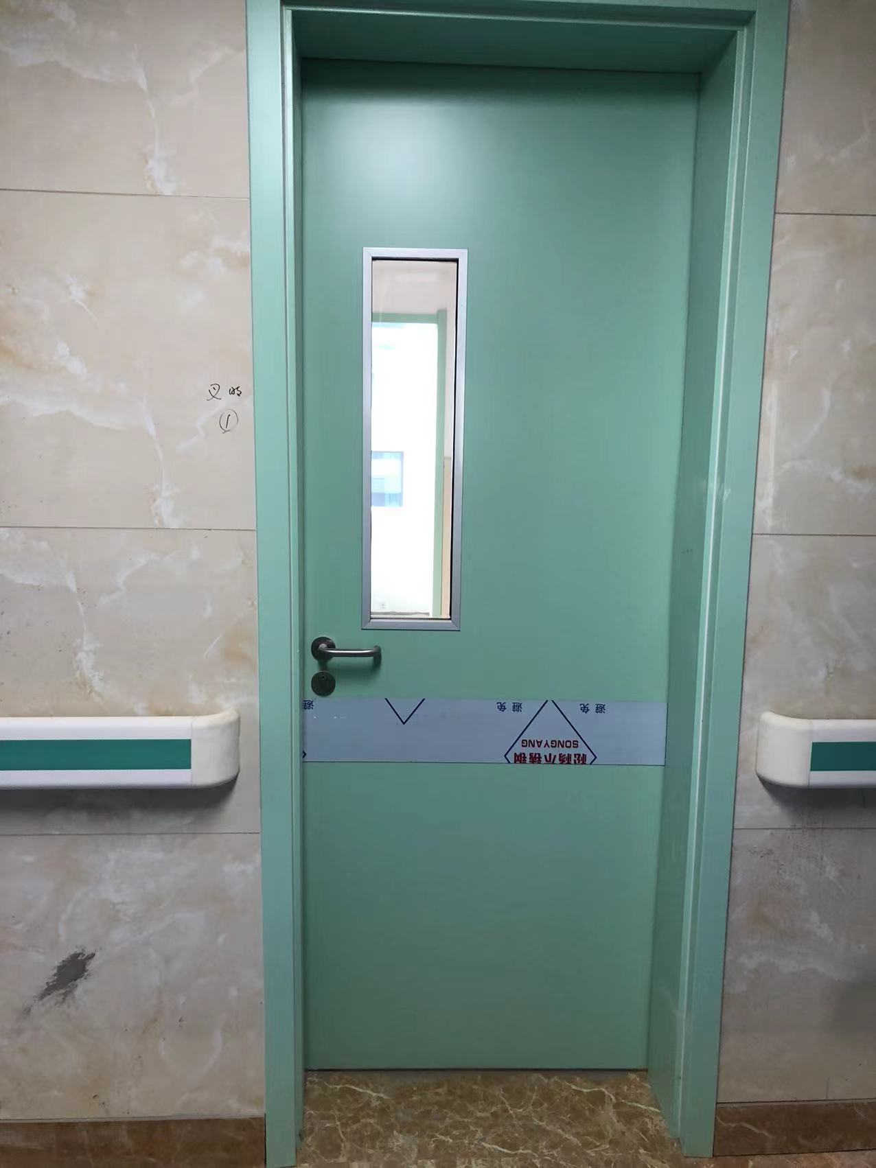 洁净耐用 安装简便医用钢质门快速定制 病房钢质门 医院钢质门