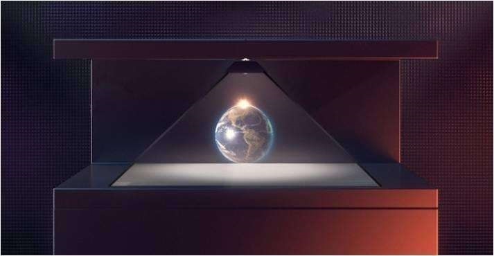 360/270度全息展示柜180度幻影成像柜3D立体投影  全息投影柜