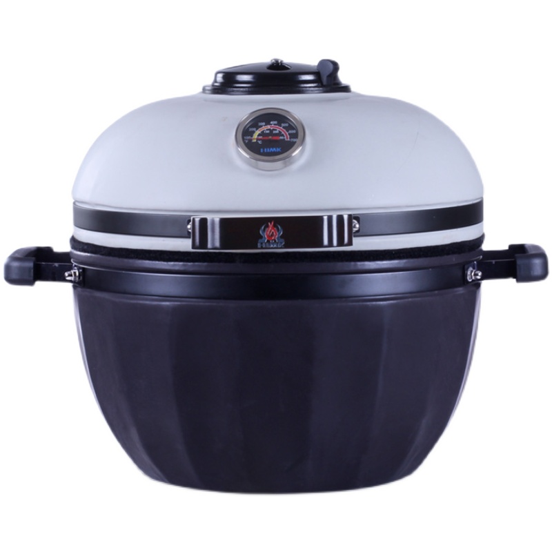 HJMK海聚13英寸迷你Kamado陶瓷烧烤炉HJ-13A2