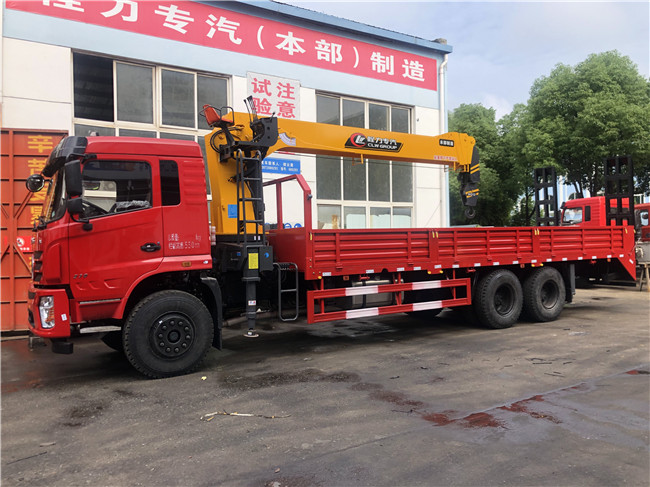 D314吨东风畅行国六D3后双桥随车吊DFV5243JSQG  10吨D3后双桥随车吊  D3后双桥随车吊国六  14吨D3后双桥随车吊