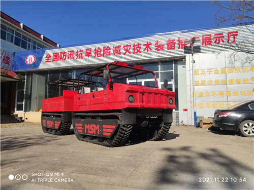 消防履带车快速履带双节全地形车快速通行  履带式水陆两栖车