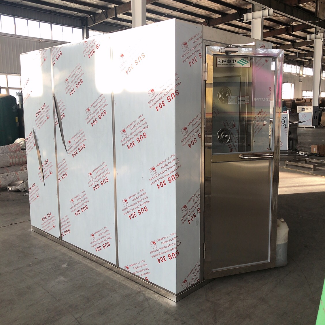 防爆不锈钢风淋室sw-4f2 维斯特品牌 风淋门风淋房定制  风淋门定制价格