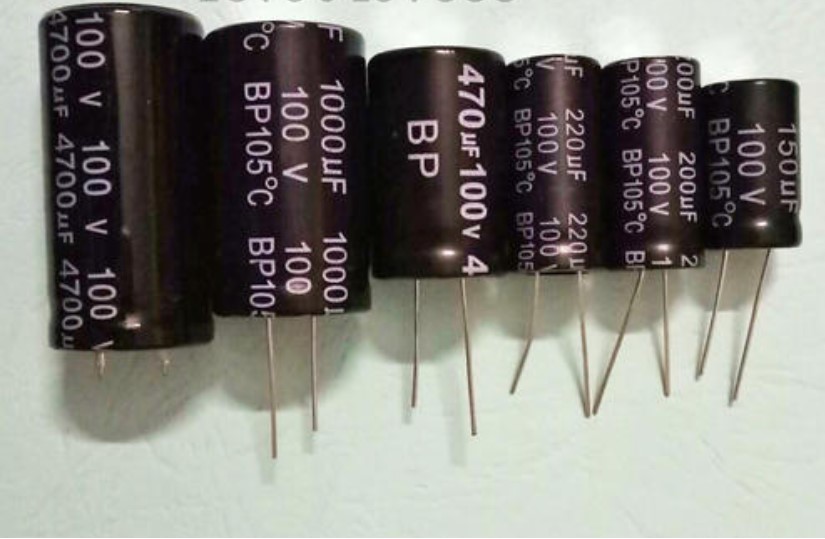 雙極性電解電容器 100UF/100V - 105°C&nbsp;&nbsp;双极性电解电容&nbsp;&nbsp;无极性电解电容器&nbsp;&nbsp;NP/BP铝电解电容