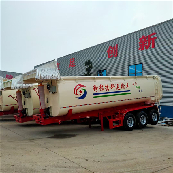 北海罐式后翻自卸半挂生产厂家