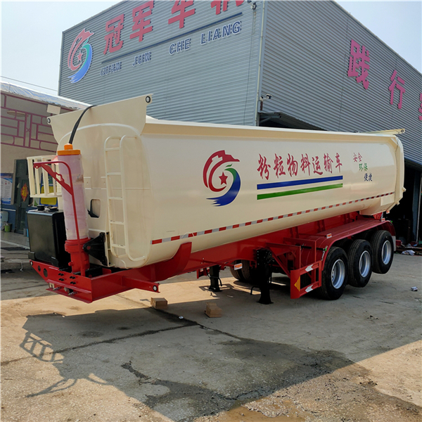 赣州罐式后翻自卸半挂便宜  罐式后翻自卸半挂价格  罐式后翻自卸半挂厂家