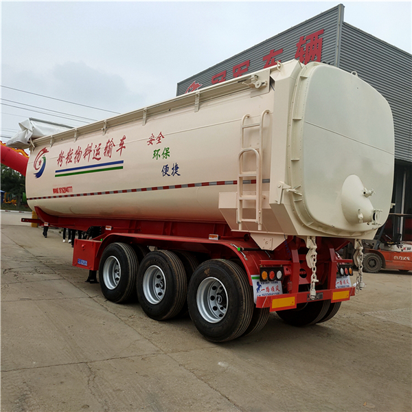 亳州罐式后翻自卸半挂价格  罐式后翻自卸半挂厂家