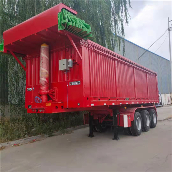 东莞8米一体后翻自卸半挂车价格