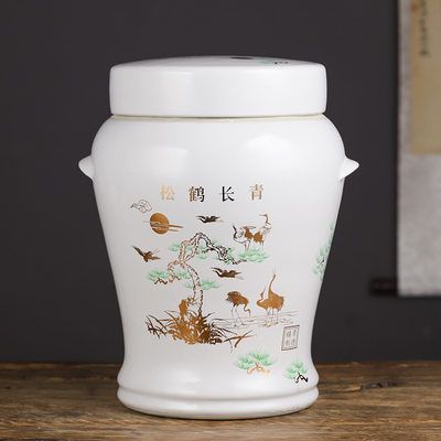 景德镇陶瓷 乌金福寿骨灰盒 老迁坟敛捡骨灵寝棺材  景德镇陶瓷捡骨坛  老迁坟骨灵寝棺材