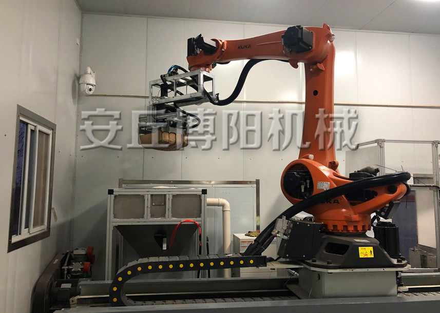 碳酸氢铵自动拆垛机 机器人拆垛拆包机厂家  全自动拆垛机  自动拆垛机器人