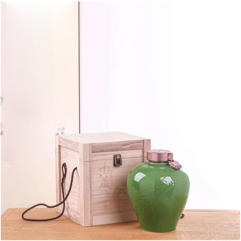 景德镇陶瓷酒瓶1斤创意密封酒瓶定做  定制