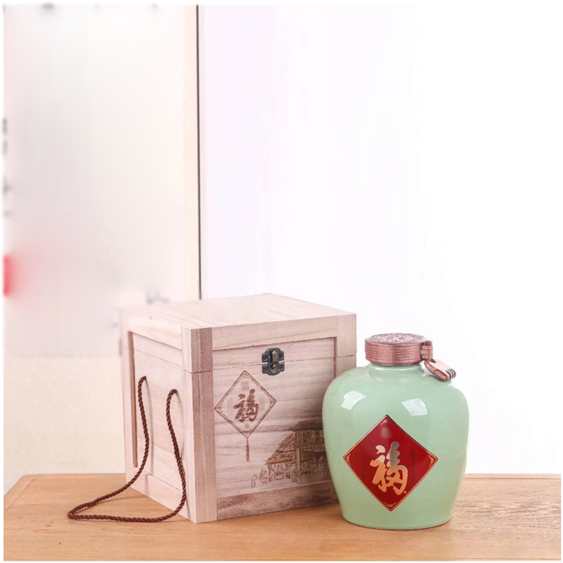 景德镇陶瓷酒瓶1斤创意密封酒瓶定做  定制