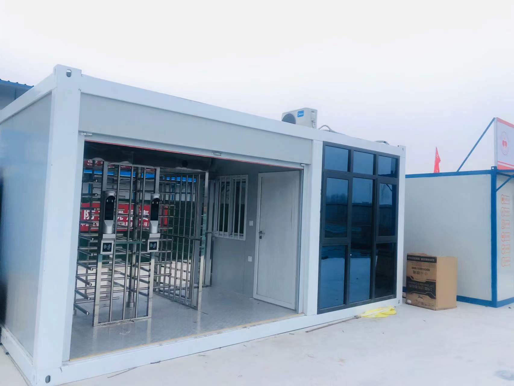 实名制通道打包箱+安装-快易居  河南郑州