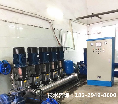 萍乡全自动恒压供水设备节约运行成本