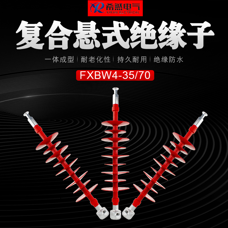 66KV绝缘子FXBW6-66/100绝缘子  35KV绝缘子  110KV绝缘子