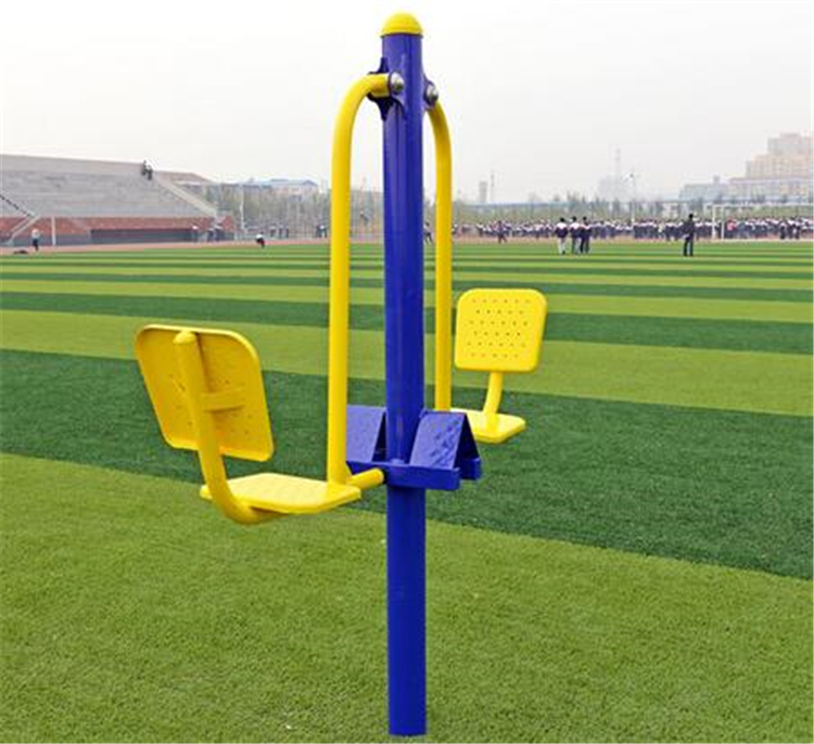 小区建身器材 学校健身器材 双人坐蹬