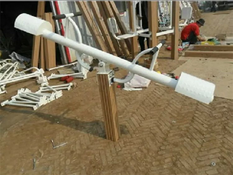 塑木小区建身器材 塑木学校健身器材 翘翘板