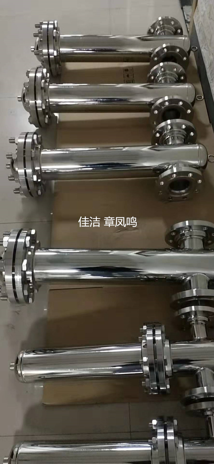 不锈钢压缩空气精密过滤器 冷干机空压机除菌过滤除油水  不锈钢精密过滤器