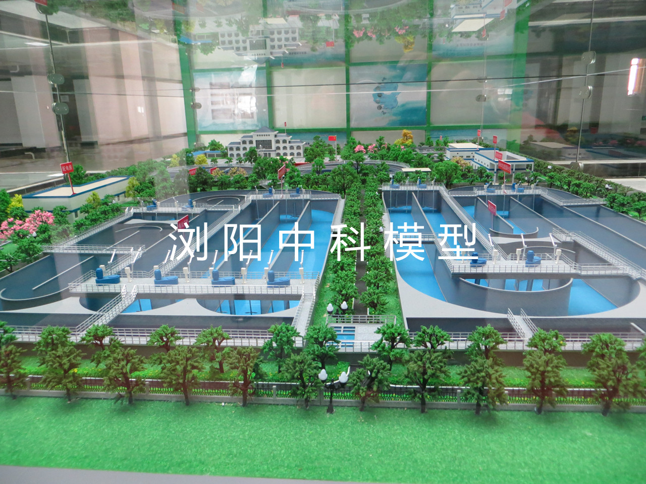 中科模型 环境工程模型，自来水厂模型，污水处理模型