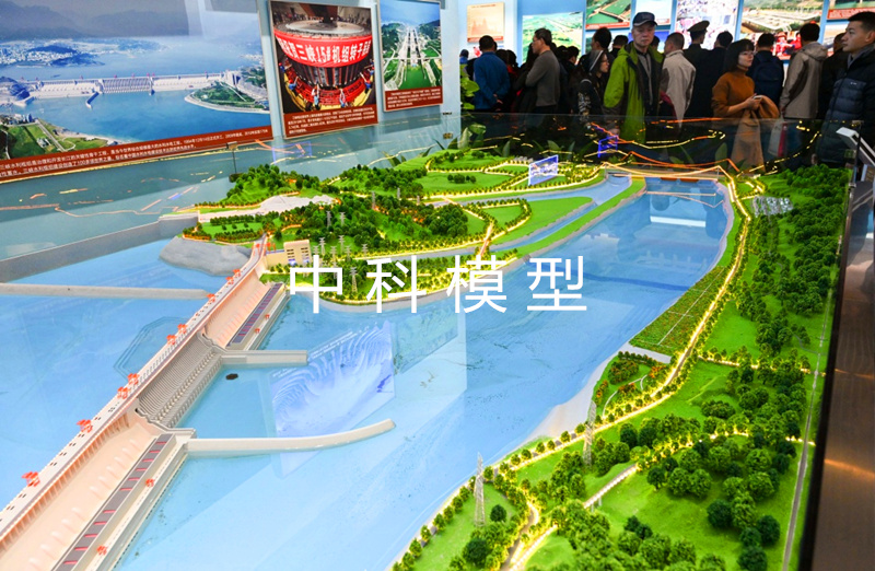 航电枢纽模型 水闸模型 船闸模型