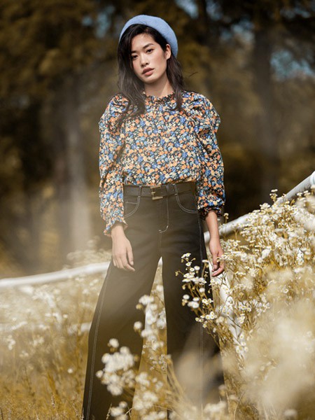 潮牌女装苏昔2021秋冬品牌折扣尾货货源走份批发  女装折扣  女装尾货批发  女装库存尾货批发