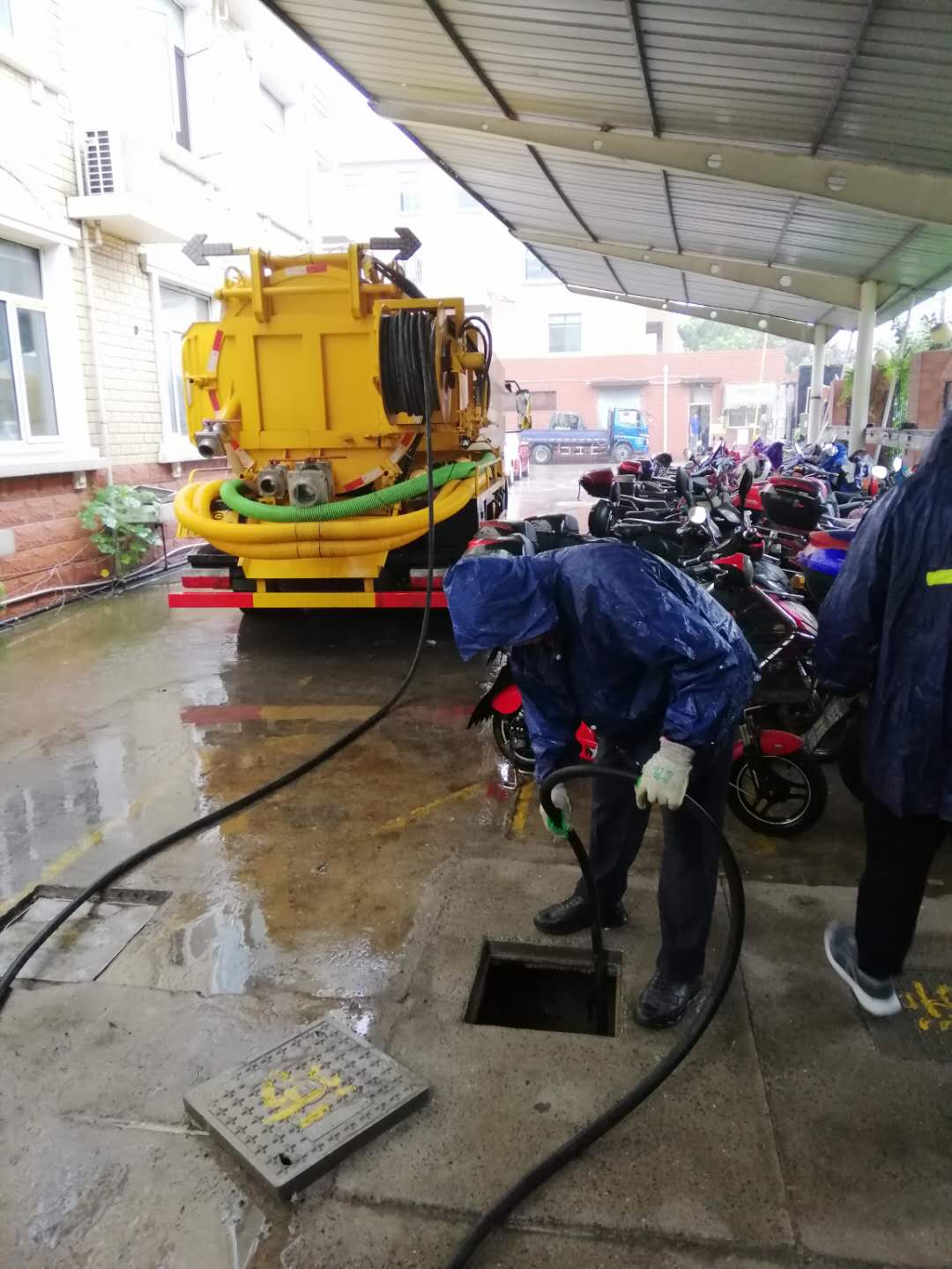 上海黄浦市政管道清淤 马路排水管道清洗 管道疏通清理