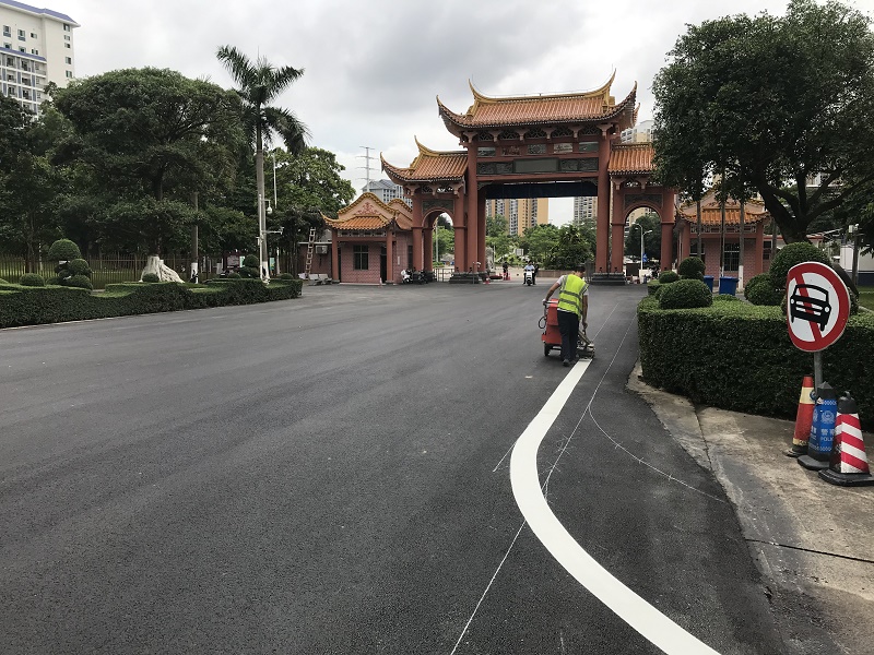 贵港市热熔划线经验丰富施工队 热熔划线施工队