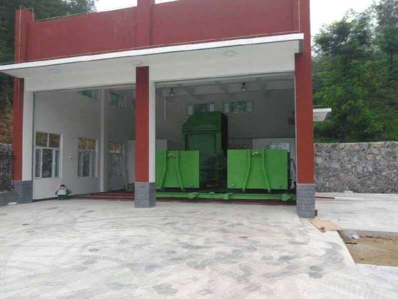 垃圾压缩 小区适合用绿源环保科技智能式垃圾压缩设备  垃圾处理设备