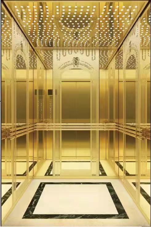 电梯轿厢装饰装潢 电梯内部装修效果图 天津电梯装潢公司  电梯装饰