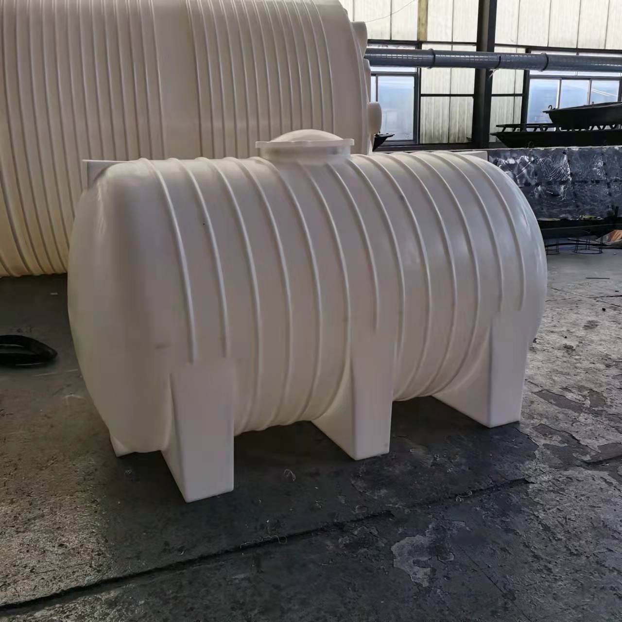 耐酸碱地埋式3000l水箱PE滚塑水箱 卧式车载水箱3吨  卧式水塔  塑料储罐  储水