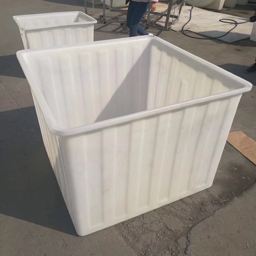 质量保障塑料方箱PE方箱K-1000L食品级周转箱  塑料储罐  LLDPE