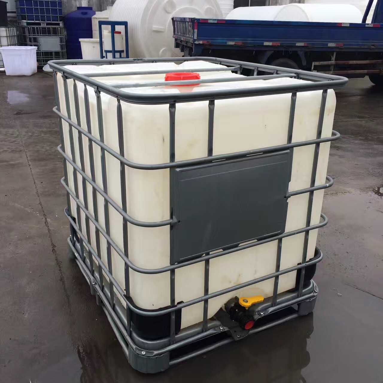 IBC集装桶塑料吨桶加厚1吨化工桶耐酸碱防老化  塑料储罐  LLDPE