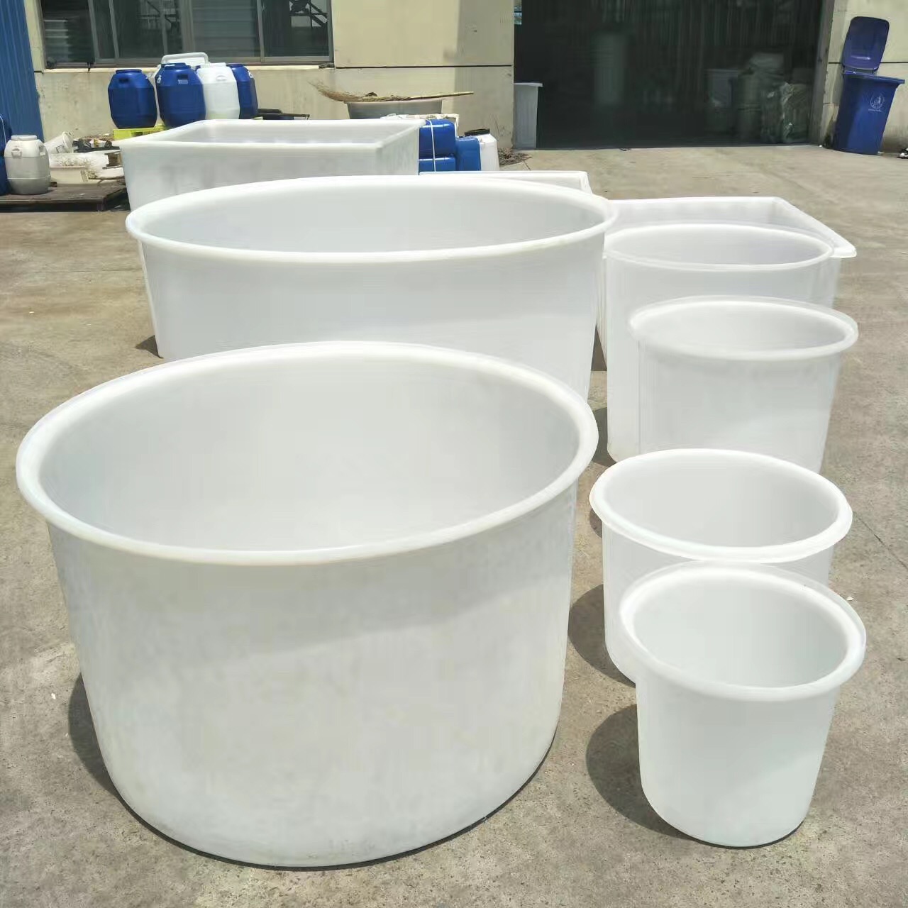 150升塑料水桶牛筋材料圆桶食品级养鱼桶化工桶泡澡  塑料桶