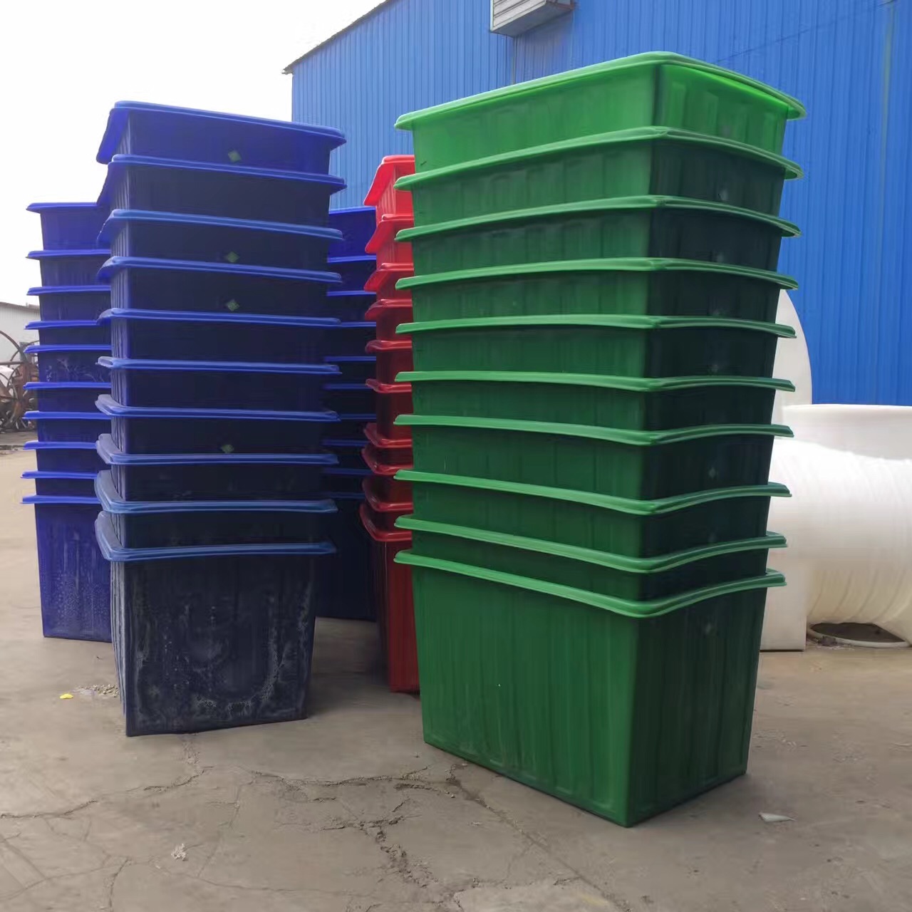 PE方桶方箱K-500L养殖专用方桶周转箱塑料方箱  塑料储罐  LLDPE