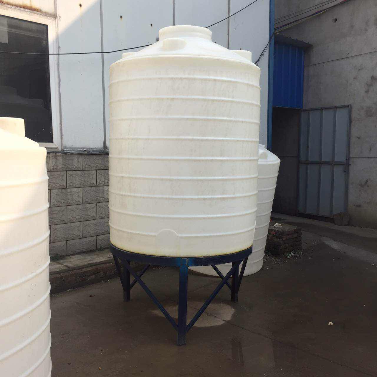 2吨减水剂储罐2立方锥底减水剂复配罐滚塑一次成型 火爆  塑料桶  塑料储罐  锥形水塔