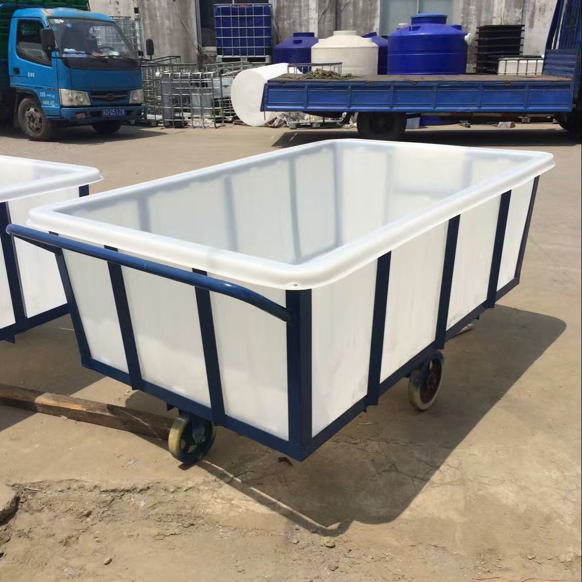 塑料箱内胆 浙江350L塑料方盆 储水盆  塑料方桶  LLDPE
