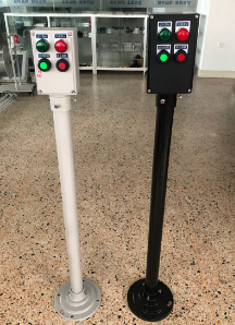 BZC8050立式2灯2钮1电位器防爆防腐操作柱 三防操作柱 不锈钢操作柱