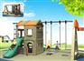 榆次儿童游乐设备厂批发儿童大自然秋千滑梯