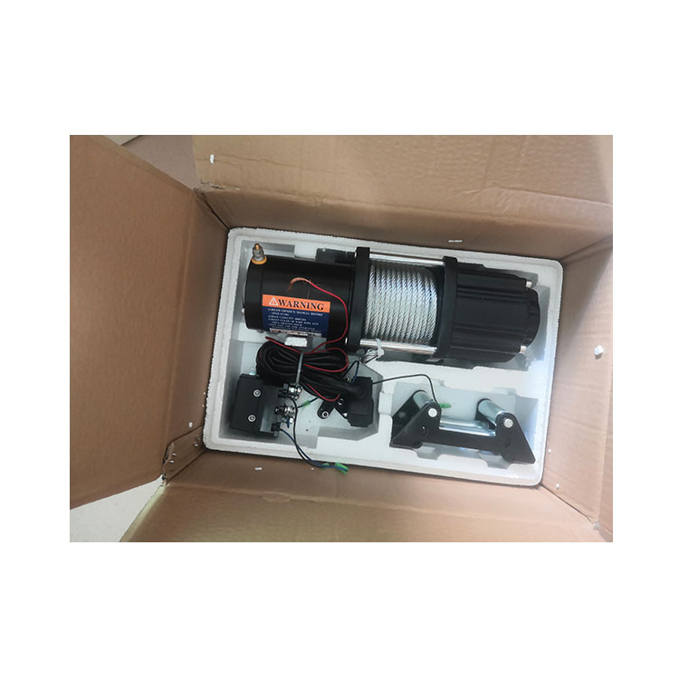 4000磅电动绞盘12v24v48v车载吊机提升机