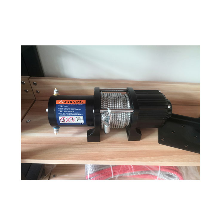 4000磅电动绞盘12v24v48v车载吊机提升机