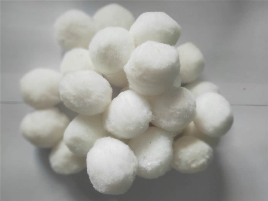 高效快速纤维球滤料 微小悬浮物截留净化滤料