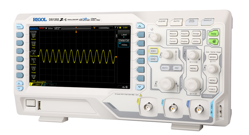 普源DS1020Z-E数字示波器200MHZ模拟宽带  实时采样率1GSa/s  储存深度24Mpts