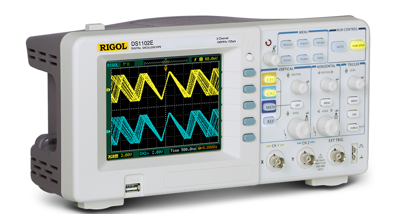 普源RIGOL数字示波器DS1000E/U系列  锁键盘功能  可调触发灵敏度  回放功能