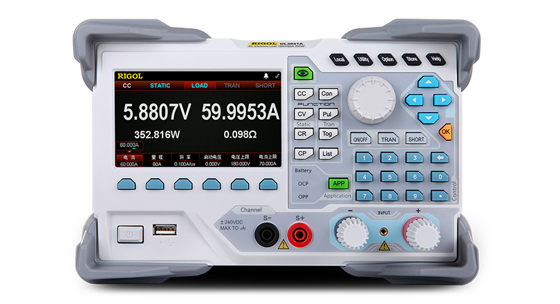 DL3000系列可编程直流电子负载-成都虹威  30kHz动态模式  5A/us电流斜率  List列表功能