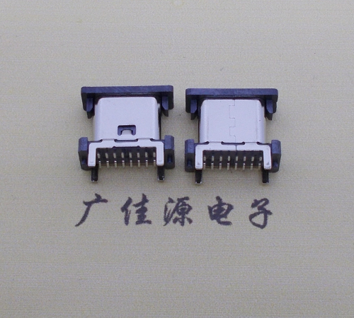 Typec接口16p立贴/立插母座H=6.5/6.8/8.8  Type-c接口16p立贴  Type-c接口16p立插  Type-c16p母座