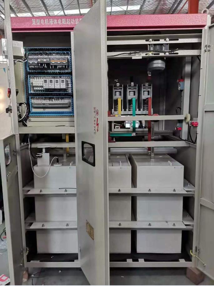 鼠笼式破碎机空压机液态启动柜  液体水电阻启动柜  水阻柜  液阻柜