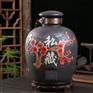 泡酒酿酒人参30/50斤装 景德镇陶瓷酒坛子 雕刻大酒坛