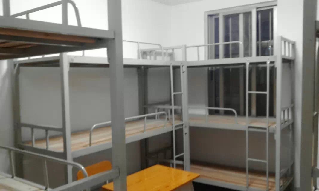 广西南宁员工宿舍铁架床,广西南宁学生铁架床图片  广西员工铁架床,