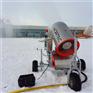 人工造雪机利用环境温度制雪 国产造雪机造雪过程