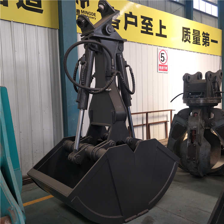 小松200贝型旋转液压抓斗可定做  小松挖机液压抓斗  贝型挖机斗码头用  货物装卸液压挖机抓斗