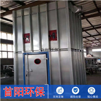 搅拌站单机布袋除尘器客户来厂订购选型设备